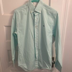 Vineyard Vines Green Casual Button Down Shirt XS